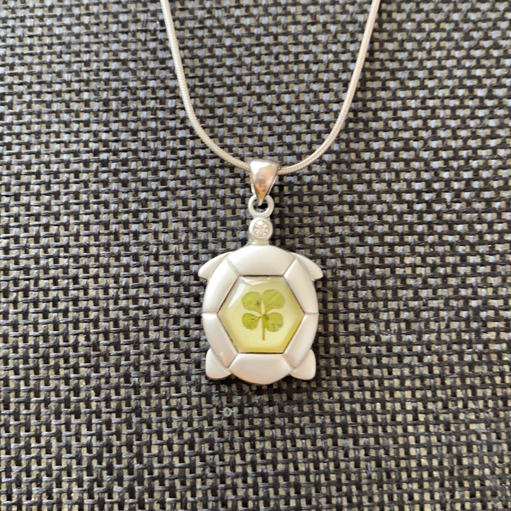 Good Luck Turtle Necklace